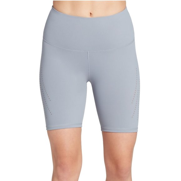 NWT Calia Womens Sculpt Perforated Bike Cycling Shorts Ink Gray Size XS $70 L266 - Picture 1 of 1
